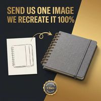 Carnet de planification quotidienne de luxe SYCC A6 à couverture rigide en tissu, reliure spirale, impression numérique, option logo personnalisé 100
