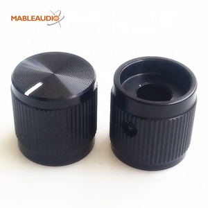 Potenciómetro de Control de Volumen Rotatorio de Aluminio para Amplificador de Audio Mable Audio MAKP0396GS/GB/GG 15x15 Negro Brillante Plateado Dorado - Product Image 3