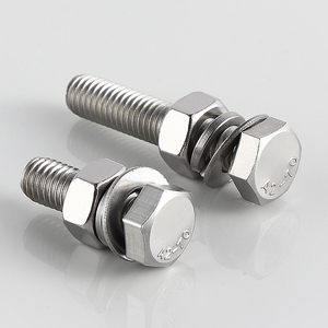 Tornillos y Tuercas Hexagonales de Acero Inoxidable Galvanizado de Grado 10.9 con Rosca Completa 316 - Product Image 2