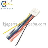 Faisceau de câblage audio modifié pour automobile, adaptateur 20 broches avec câble de connexion d'antenne pour autoradio Nissan