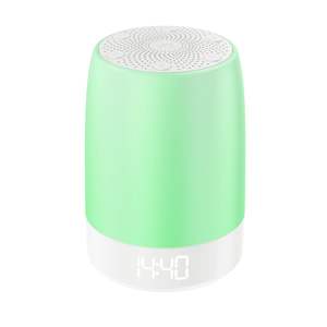 Lámpara de Noche Pequeña, Lámpara de Luz Solar para Mesita de Noche, Reloj Despertador con Simulación de Amanecer para Personas con Sueño Pesado, Adultos - Product Image 1