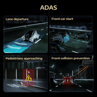Arpha B25 ADAS Smart Dash Cam 5K avec GPS 5G Wifi BT Enregistreur de caméra vidéo de voiture Véhicule Blackbox Dvr Dash Camera