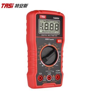 มัลติมิเตอร์ดิจิตอลพกพา Tasi TA800A พร้อมระบบวัดอัตโนมัติเต็มรูปแบบ วัดแรงดันไฟฟ้ากระแสตรง/กระแสสลับ กระแสไฟฟ้ากระแสตรง/กระแสสลับ ความต้านทาน ความต่อเนื่อง และ NCV - Product Image 4