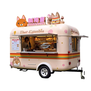 Remolque de Barra de Cerveza y Café, Carrito Móvil de Helados, Camión de Comida para Bodas - Product Image 4