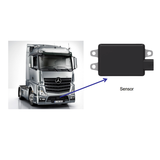 Autostar FCW Forward Collision Warning Truck Radar 77 GHz Sensor with IP69K Waterproof Protection ADAS Function for Automotive