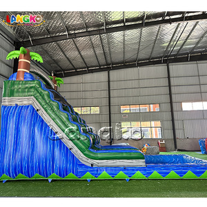 Toboggan aquatique <span class=keywords><strong>gonflable</strong></span> palmiers tropicaux commercial 18 OZ PVC Toboggan aquatique Location de fêtes Toboggan <span class=keywords><strong>gonflable</strong></span> <span class=keywords><strong>pour</strong></span> enfants et adultes - Product Image 4
