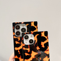 Coque de téléphone IMD TPU motif écaille de tortue style Ins pour iPhone 17 Pro Max