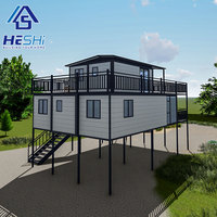 Maison préfabriquée standard locale, conteneur extensible de 40 pieds, 20 pieds, 2, 3, 4 chambres, prix préfabriqué, maison modulaire, casa modular