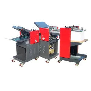 HL-384SBD Cross fold paper folding machine with Auto paper feed station