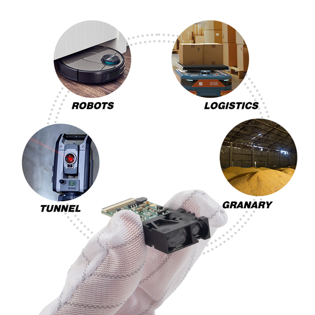 5m Miniature Laser Distance Sensor Laser Water Level Sensor Module Laser Triangulation Distance Sensor