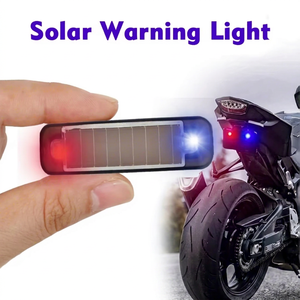 Feux de signalisation à LED solaires 6V 5W, clignotants, pour voiture, moto, avertissement d'urgence - Product Image 1