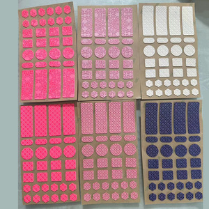 Customize Gaming Grip Tape Mouse Non-slip Stickers Ultra-Thin Suck Sweat Sticker Pre-Cut Anti-slip Assorted Grip Stickers <b>Pads</b> - Product Image 2