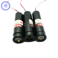 Module de Diode Laser 24v 650nm 100mw, à utiliser dans l'industrie rétro, ligne rouge focalisable