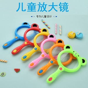 Loupe en forme d'ours pour enfants, jouet scientifique portatif pour enfants de 4 à 6 ans, outil d'apprentissage et d'exploration - Product Image 2