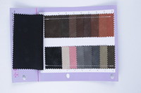 Fabricant de cuir Rexine en Chine, designer, 35% PU, 65% polyester, tissu en cuir Rexine polyuréthane pour vêtements