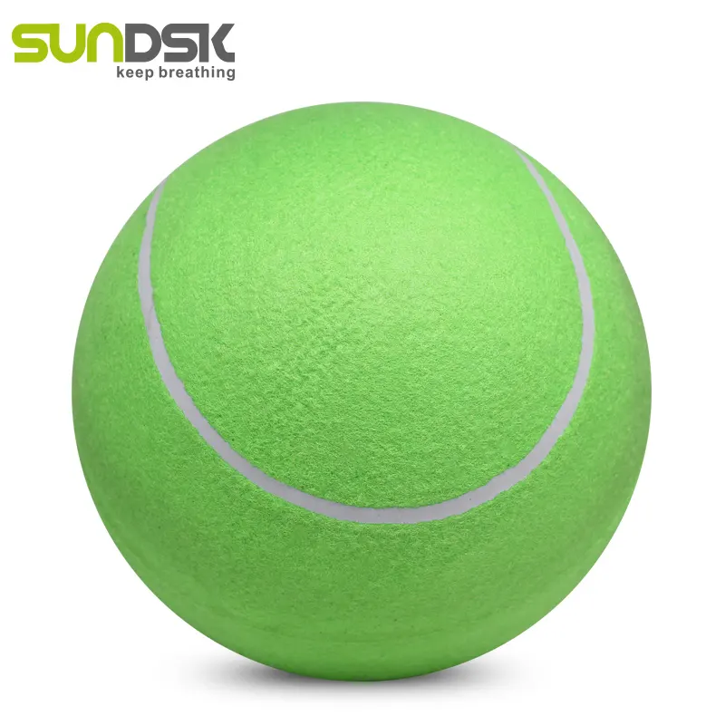 Big inflatable giant tennis ball for kids pet signature