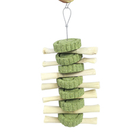 Nourriture pour lapins Timothy Hay Biscuits Lapin Jouet à mâcher Timothy Hay gâteau cochon d'inde Hamster Molaire en bois Snacks Bâtonnets friandises