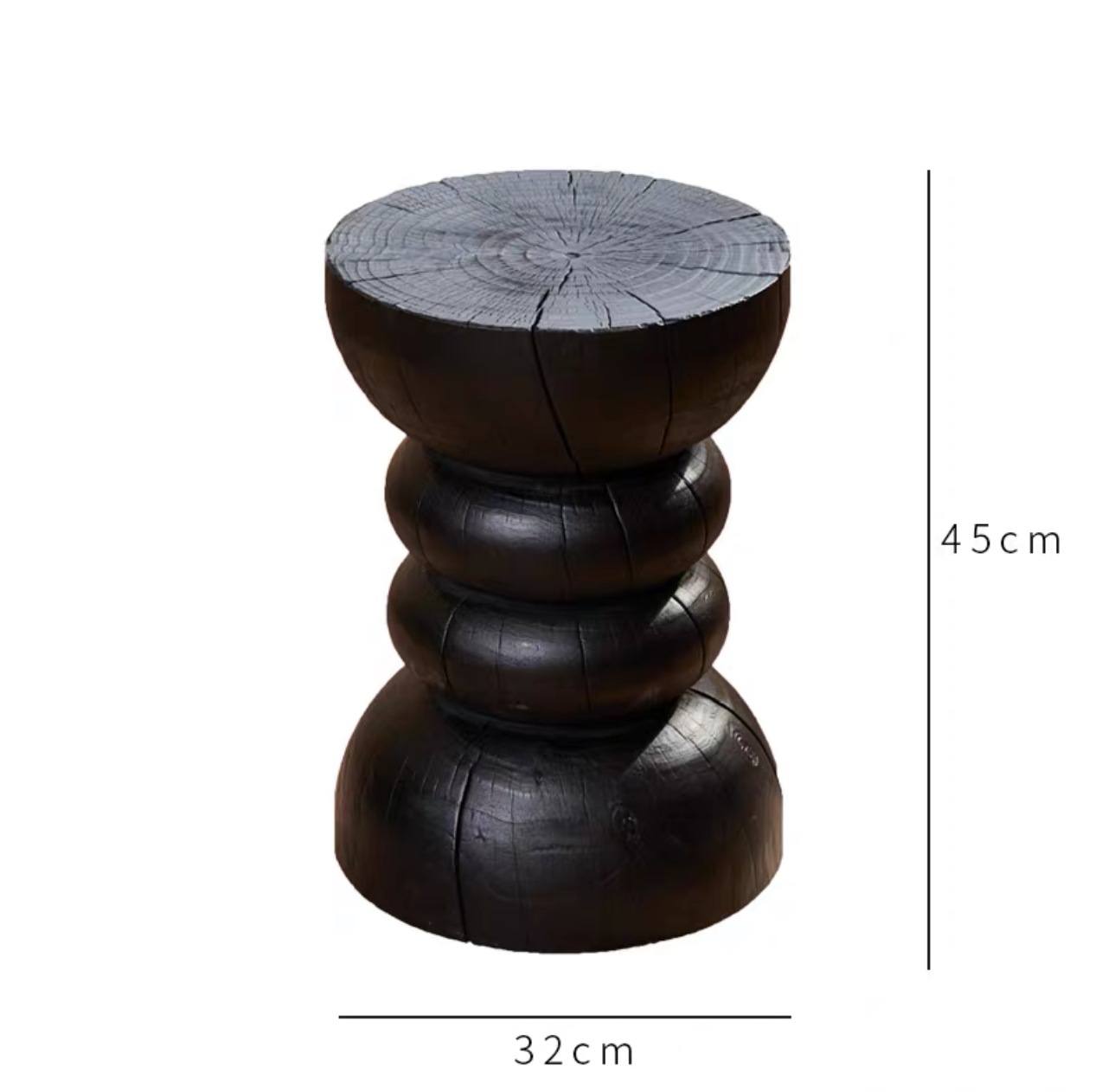 Carbonisé rond rond 32*45
