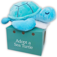 Adorables jouets en peluche tortue en coton PP super doux et lavables, animaux en peluche réconfortants pour les enfants, cadeaux anti-stress