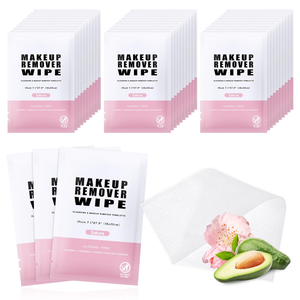 Individually Makeup Remover <b>Wipes</b> Private Label Waterproof Custom Logo Makeup Remover Wet <b>Wipe</b> - Product Image 1