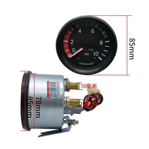 Xe tải kép Kim cơ khí đo cơ khí bể chứa không khí đo áp suất phổ Máy đo áp suất không khí cho faw - Product Image 6