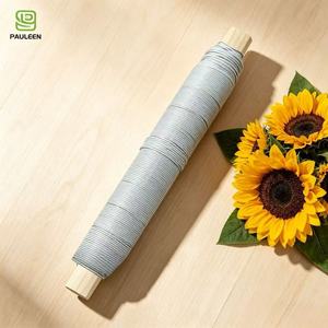 <span class=keywords><strong>Fil</strong></span> métallique floral blanc pour artisanat DIY, <span class=keywords><strong>bobine</strong></span> <span class=keywords><strong>de</strong></span> <span class=keywords><strong>fil</strong></span> <span class=keywords><strong>de</strong></span> <span class=keywords><strong>fer</strong></span> recouvert <span class=keywords><strong>de</strong></span> PVC pour la conception florale - Product Image 1