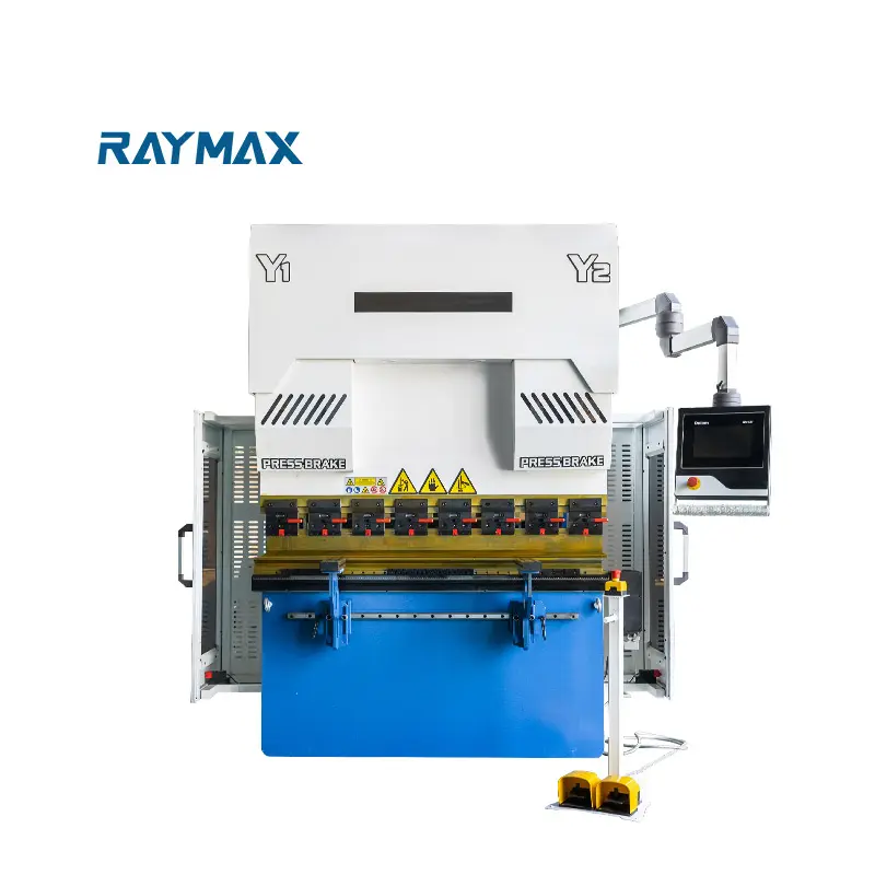 Raymax Delem DA66t Cnc WF67k 40t/1600 rem hidrolik Harga untuk bengkok baja tahan karat