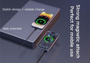 Sạc dự phòng mini nhỏ gọn 5000mAh, xu hướng 2025, sạc nhanh 15W, không dây, từ tính, dành cho <span class=keywords><strong>iPhone</strong></span> 16 - Product Image 4