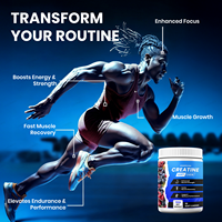 LIFEWORTH Créatine Soft Chews pour Marque Privée & OEM - 30 Comprimés, Faible Teneur en Calories, Végétalien, Formule & Emballage Personnalisés. Directement de l'usine