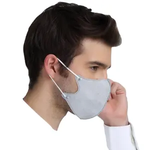 Masque facial jetable anti PM2.5, lot de pièces, respirateur 3D, protection contre la poussière, pour adultes et enfants