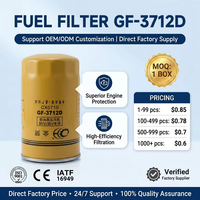 Filter Bahan Bakar Presisi GF-3712D untuk Dachai CA6110 Xichai Yuchai North Inner, Cocok untuk CX0710 FF5403 K-1117001A