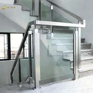 ราวจับสแตนเลสสตีลเคลือบ PVD รุ่น EX1043 สำหรับโครงการตกแต่งภายในบันไดโรงแรมหรู สำนักงาน อาคารร้านอาหาร - Product Image 1