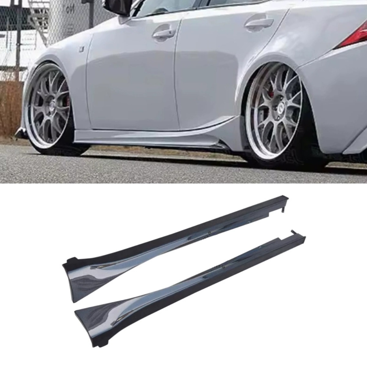 Aspect carbone véritable
