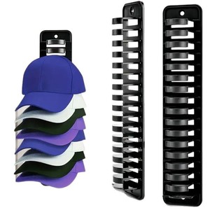 Hat Organizer Baseball Cap Rack Plastic <b>Storage</b> Wall Mounted Removable Display Stand For Clothing Organizing - Product Image 3