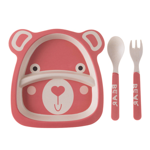 New Bamboo Fiber <strong>Children</strong> Dinnerware Hot Selling Kids <strong>Dinner</strong> <strong>Set</strong> - Product Image 6