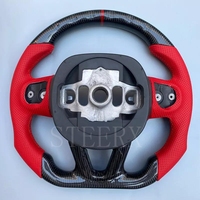 Volant en fibre de carbone pour Dodge Charger Challenger Hellcat Charger Durango SRT RT GT, accessoires de voiture