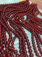 Vente en Gros Perles Rondes en Ambre Jaune Rouge de 4mm à 12mm, Perles Pierres Précieuses Libres en Fil pour la Fabrication de Bijoux