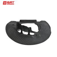 Protection de conduit d'air de refroidissement de frein avant en fibre de carbone sèche V1 pour BMW G87 M2 G80 G81 M3 G82 M4