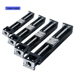KH86 340-940mm CNC Efficient Quiet High-quality Made-to-order Miniature Ball bearing linear shafts Slide Module