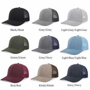 Gorras Trucker Richardson 112 Personalizadas con Logotipo, Color Gris Jaspeado, Malla, Cierre a Presión, Unisex, Bordado con Parches, Gorras de Moda para Verano - Product Image 2