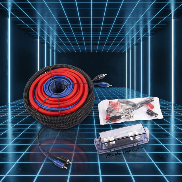 Wholesale Production 4ga OFC High Quality Car Audio Speaker Wiring Kits Cable Pure Copper Conductor Speaker Wire Cable