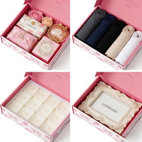 Emballages cosmétiques, boîtes d'expédition roses, boîtes à courrier personnalisées, papier ondulé, coffret cadeau de luxe et ensembles de sacs, emballages pour petites entreprises