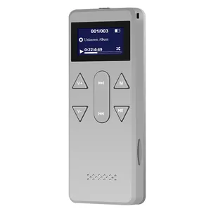 Radio Q32 AAC APE HIFI con batería para libros, reproductor de MP3 digital portátil con pantalla