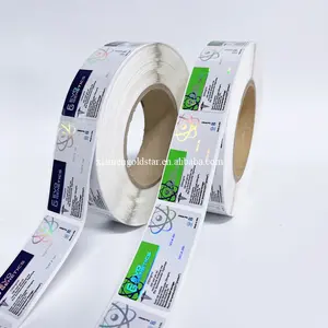 Benutzer definiertes Design drucken EVO Genetik Steroid 10ml Fläschchen Aufkleber Tren A Etiketten und Boxen