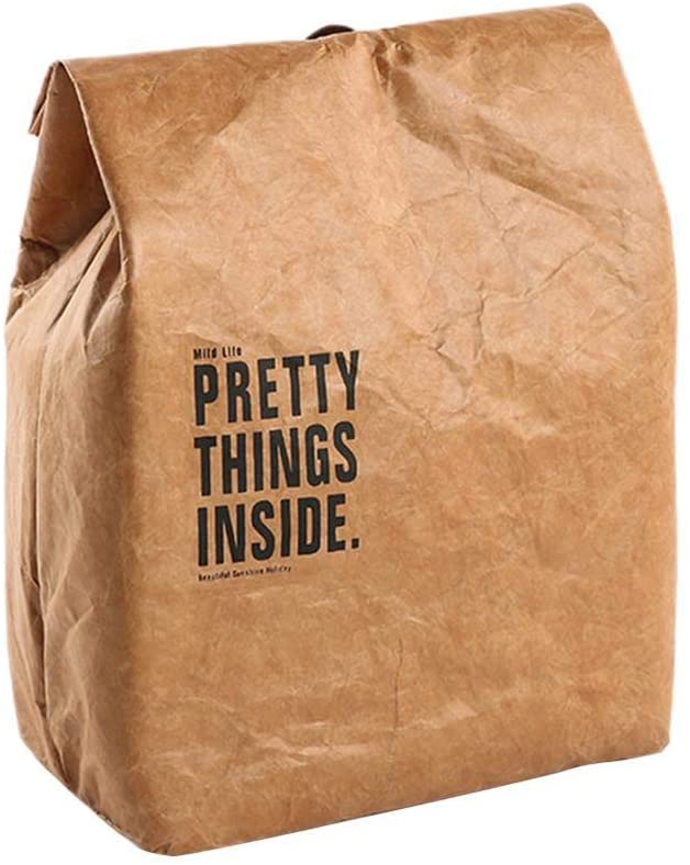 Durable Tyvek Lunch Bag, DUPONT PAPER, Foldable Insulated, Fibers Innovation Bag Thermal Bag Food Bags
