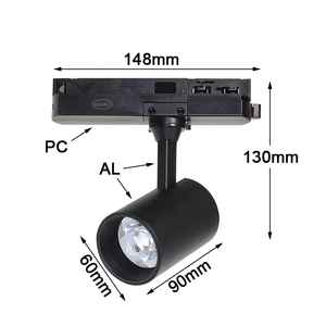 Ledeast tl3010 tùy chỉnh theo dõi đầu 3 độ hẹp Chùm tia góc dẫn ánh sáng theo dõi cho phòng trưng bày nghệ thuật hội trường Bảo tàng 10W hướng dẫn - Product Image 2