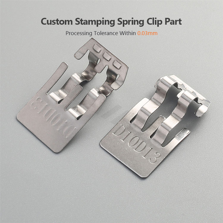 Spring Clips Custom Custom OEM Design Precision Stamping Sheet Metal Parts Stainless Steel ...