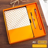Carnet de notes professionnel en cuir PU de qualité supérieure, personnalisable avec logo, format A5, agenda de bureau, cadeau d'entreprise pour les enseignants et les employés de bureau