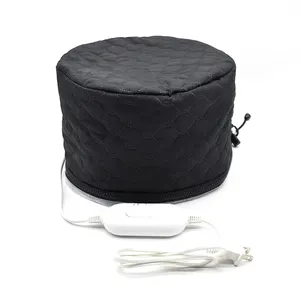 Bouchon en option EU US CN chapeau de traitement thermique cheveux chapeau à vapeur sèche-cheveux beauté SPA nourrissant chapeau détachable