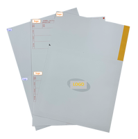 Feuilles d'étiquettes d'expédition imprimables de qualité supérieure, blanches, 2-3 plis, 8,5 x 11 pouces, page entière, adhésif permanent, encre multicolore pour imprimante jet d'encre/laser